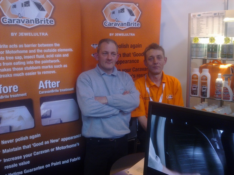 Overwhelming success for Autovaletdirect at the NEC show, Caravanbrite launch